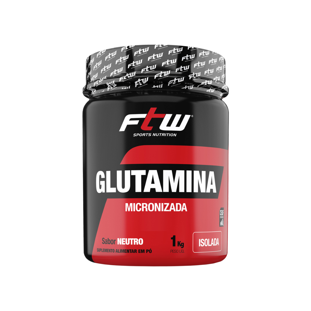 Glutamina Pura Isolada - Ftw