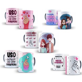 Canecas Dorama Porcelana - Frases em Oferta na Shopee