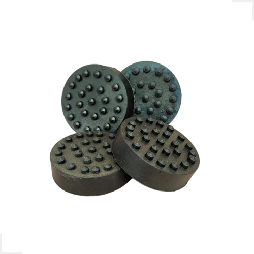 KIT 4 SAPATA BORRACHA PARA ELEVADOR AUTOMOTIVO REDONDA SP-35