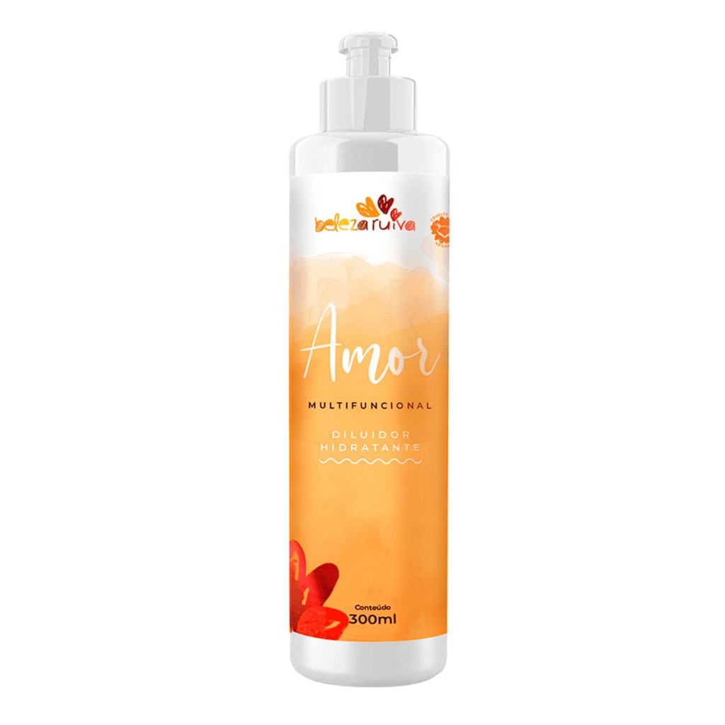 Beleza Ruiva Diluidor Amor Creme Multifuncional Hidratante - 300ml em Oferta na Shopee