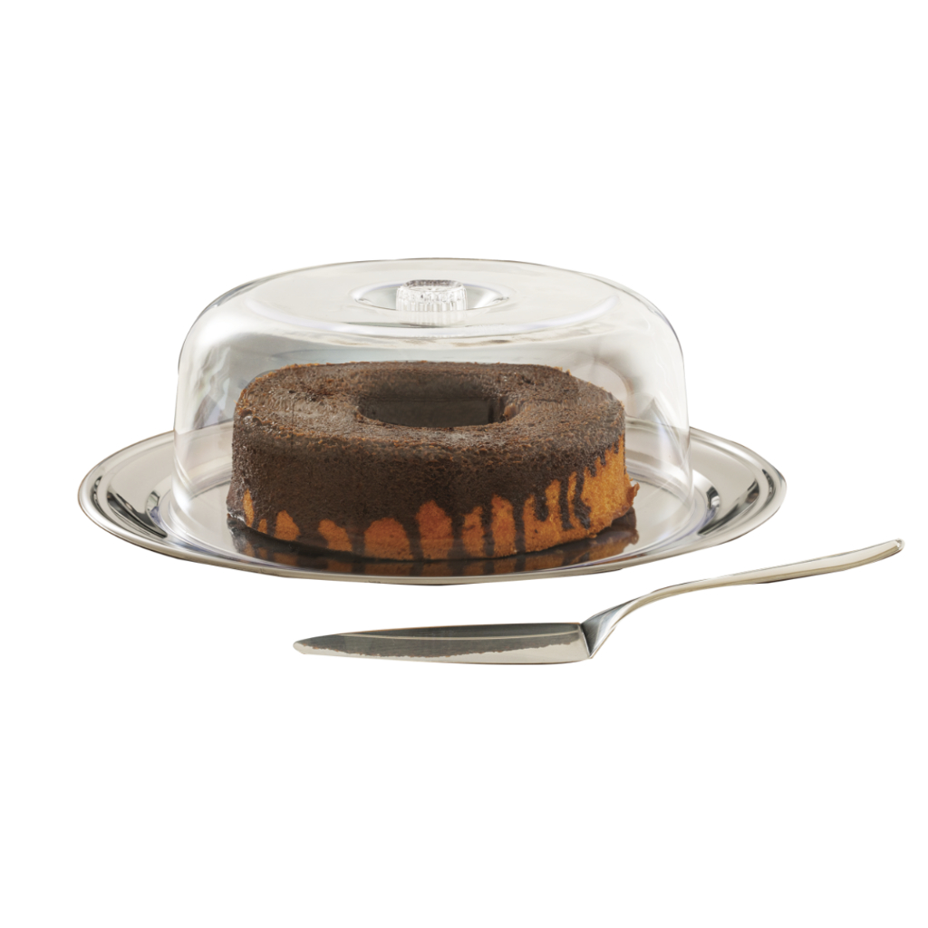 Conjunto Para Bolo Boleira Brinox Petúnia - 3 Peças Aço Inox em Oferta na Shopee