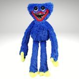 Boneco Huggy Wuggy Azul de Pelúcia 40cm Com Fecho nas Mãos em Oferta na Shopee
