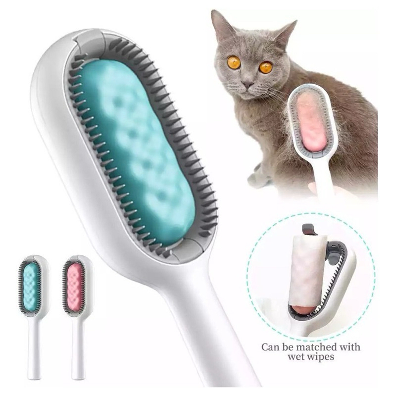 Escova para Gatos Removedor De Pelos Para Cães Escova Gatos Pet Aparador