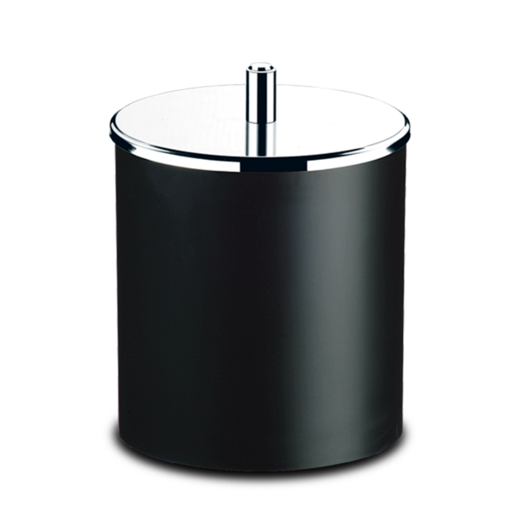 Lixeira Plástica Com Tampa Em Aço Inox - Brinox Coza 5,4 Litros Preto em Oferta na Shopee