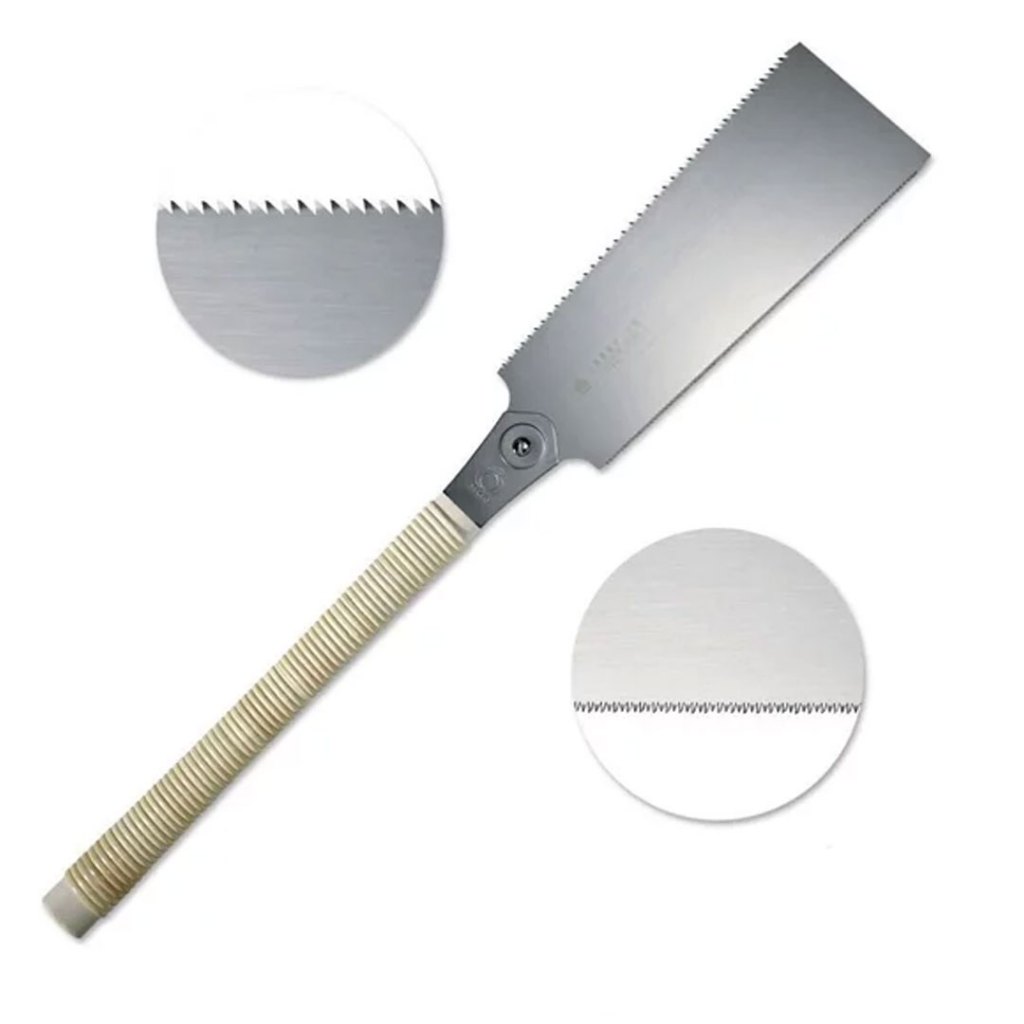 Serrote Japonês Ryoba Seiun Saku 210mm Marcenaria Corte - Gyokucho