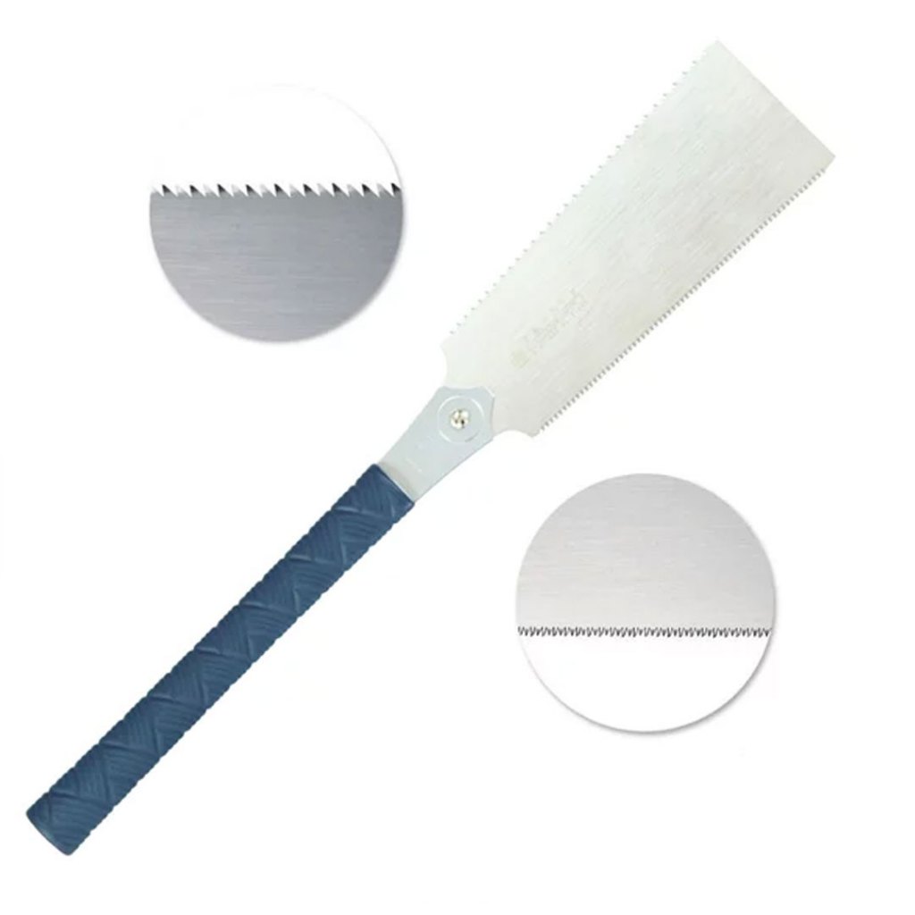 Serrote Japonês Ryoba Blue Hard 210mm TPE Marcenaria - Gyokucho