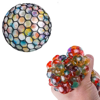 Bolinha de gelatina Anti Stress Esmaga Fidget Esmagamon Aperta Espremer relaxante Redinha Slime Massageador