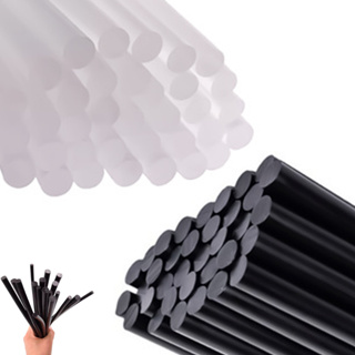 Adesivo Bastão Cola Quente Para Pistola Cores Branco E Preto Artesanato Para Uso Profissional Hobby em Oferta na Shopee