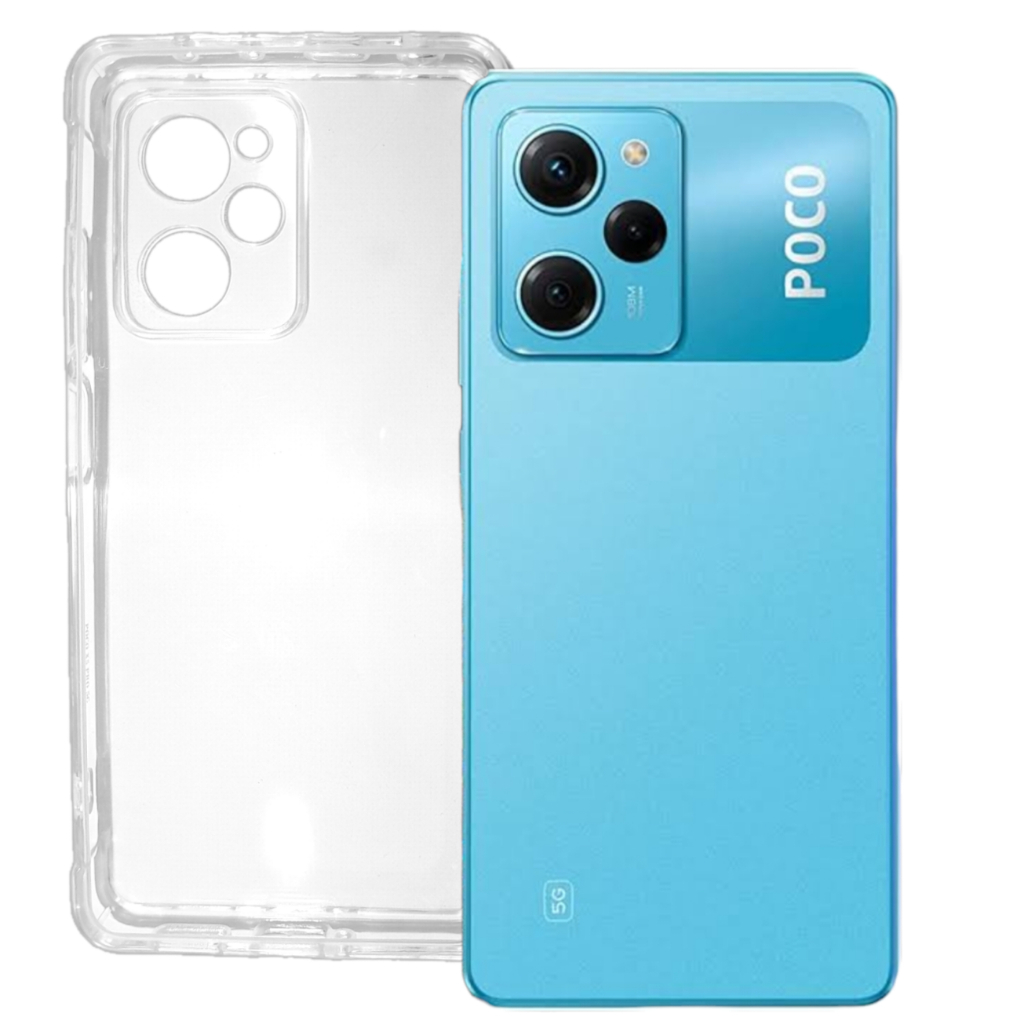 Capa Capinha Case Transparente Anti-Impacto Para Poco X5 Pro 5G em Oferta na Shopee