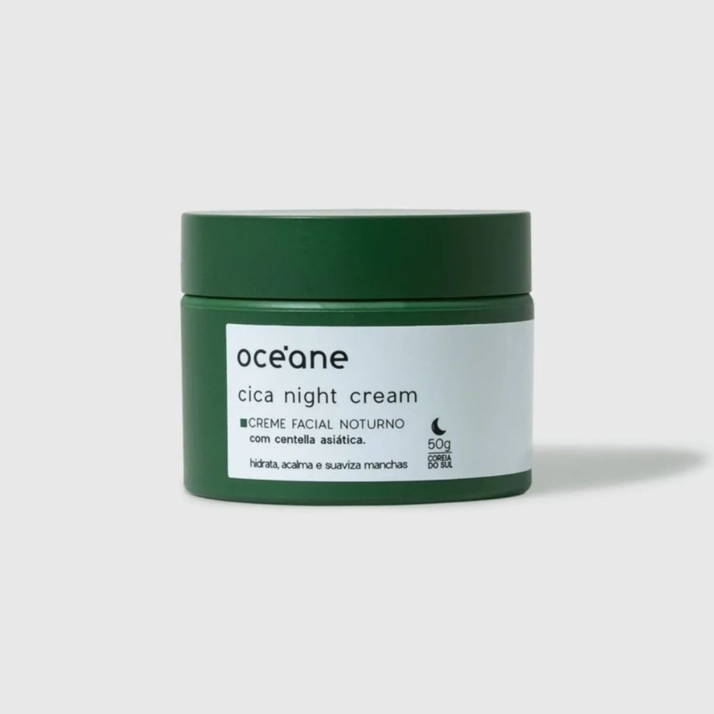 Creme Facial Noturno Hidratante Oceane Cica Night Cream 50g: Onde Comprar | BuscaProdutos