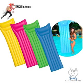 Boia Colchão de Piscina Boia Colchão Inflável Colchão Bronzeador Inflável