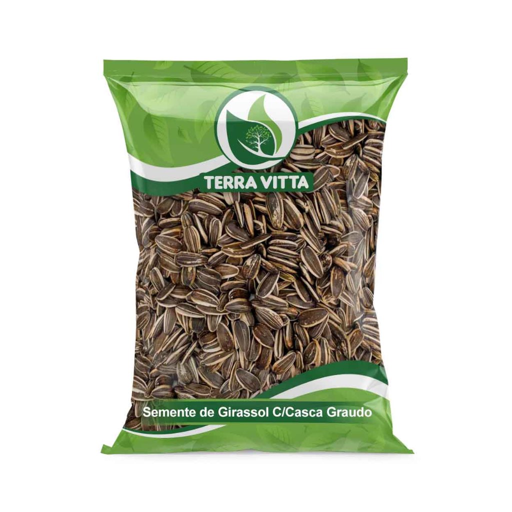Semente de Girassol C/Casca Graudo 1Kg - Food & Beverages