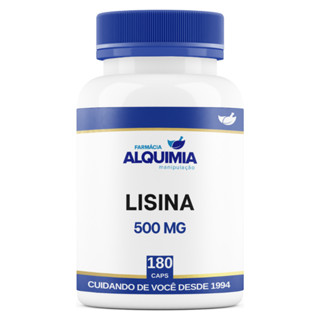 Lisina 500 MG 180 Cápsulas - Anti Herpes