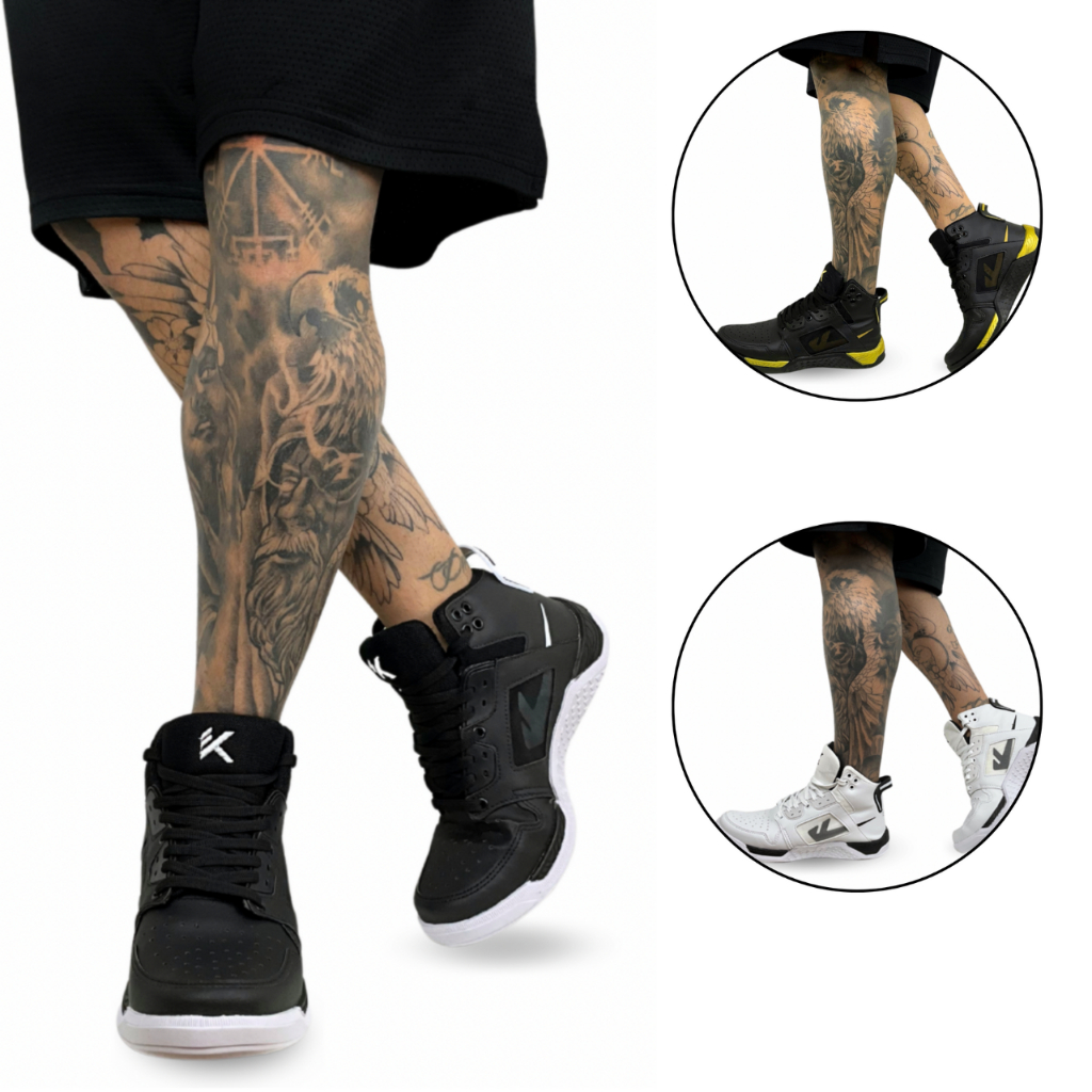 Tênis Masculino Para Academia Treino Basquete Corrida Musculação Cross fit Caminhada Konnex