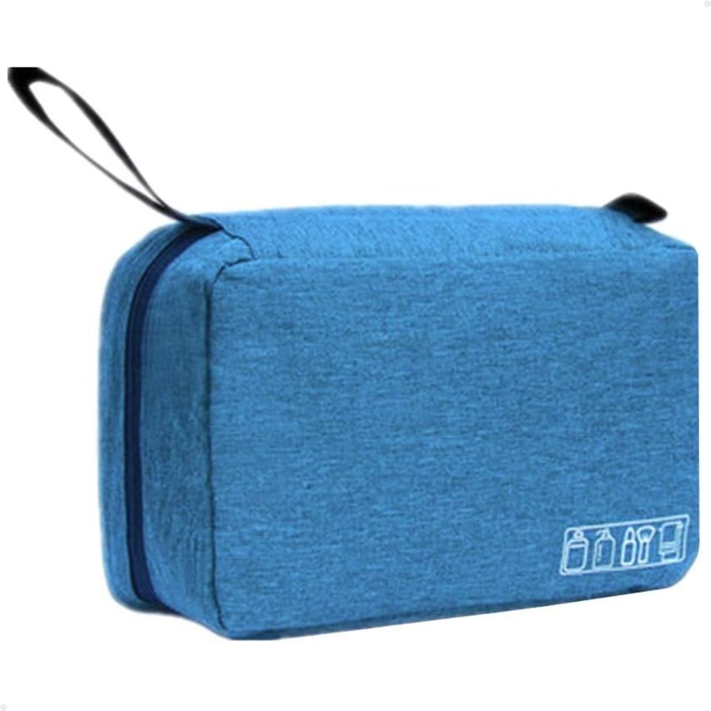 Necessaire com Gancho Cabide Pendurar Lorben Masculina Feminina Divisórias Organizadora Mala Viagem