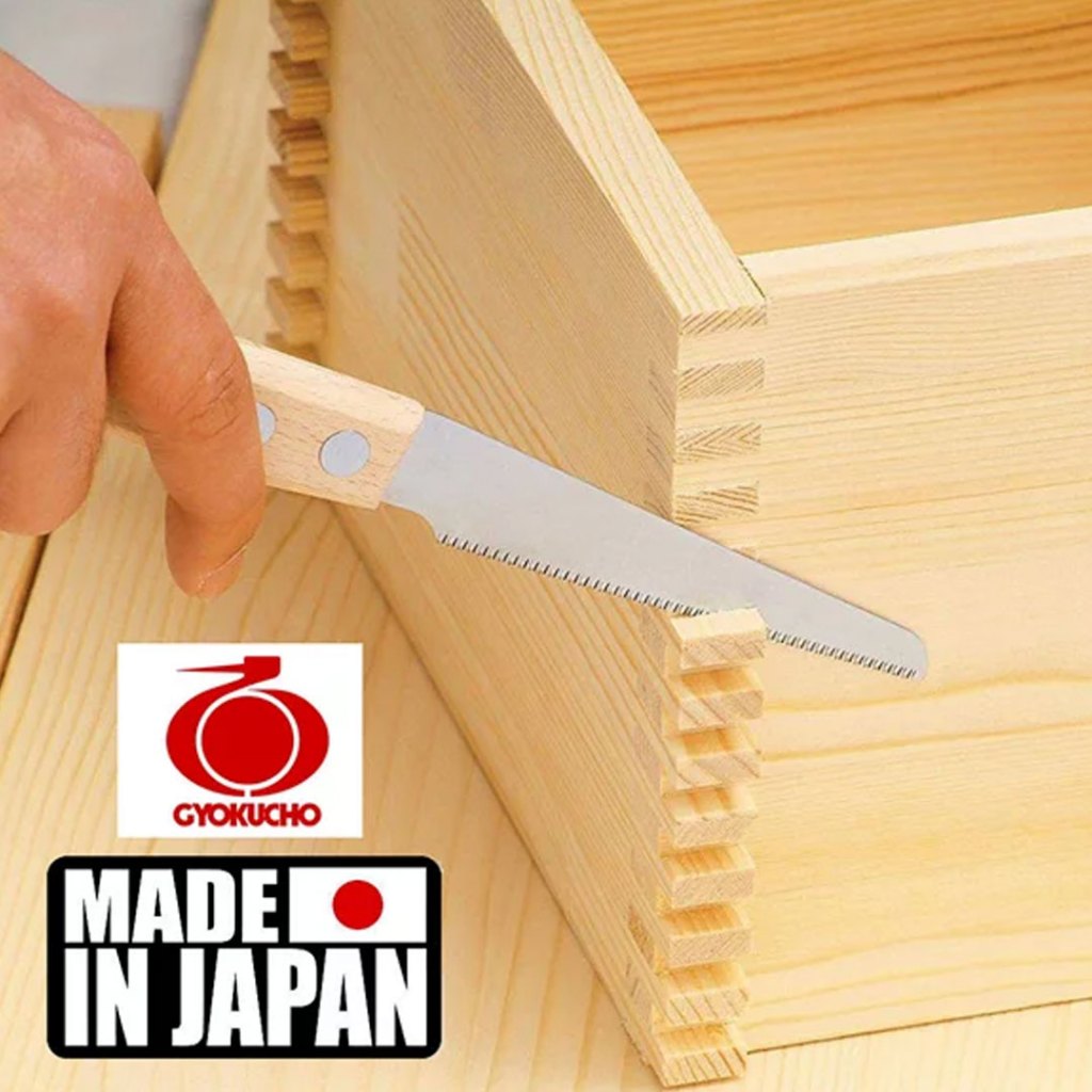 Serrote Japonês Flush Cutting Saw Single Edge 100mm Marcenaria - Gyokucho
