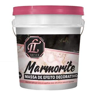 Massa de Acabamento Lt Shiner Marmorite 4KG Base