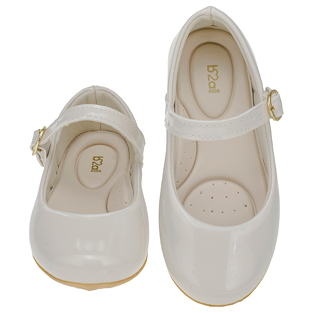Sapatilha Infantil Básica  Boneca White Confortável Moda Festa Passeio 2001 - 20 ao 27 Menina em Oferta na Shopee