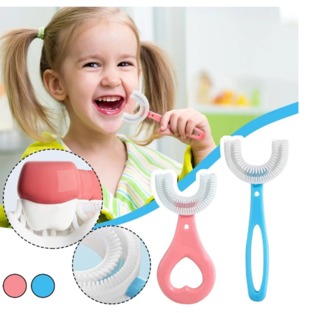 Escova Higiene de Dente Infantil para criança bebê