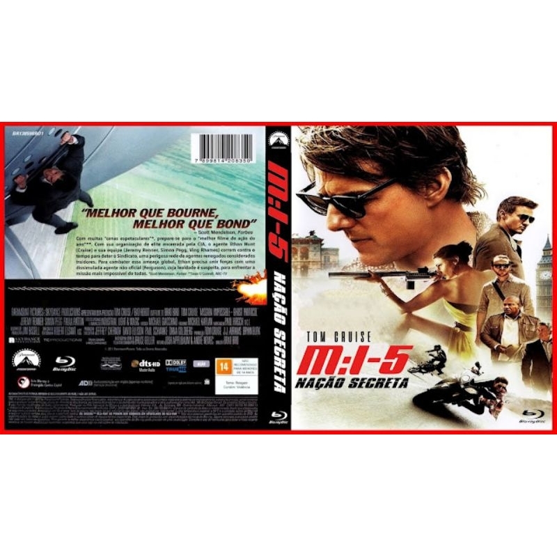 Bluray Missão Impossível: Nação Secreta