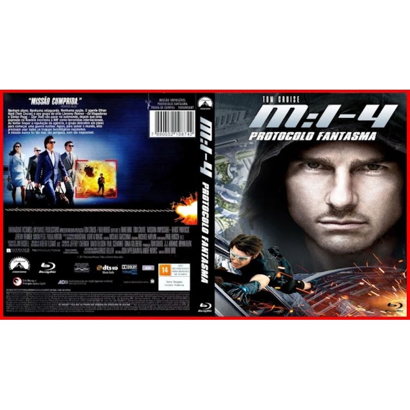 Bluray Missão Impossível: Protocolo Fantasma