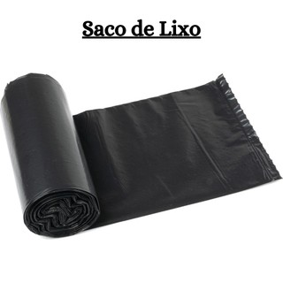 Saco para Lixo Resistente Sanito (20/40/60/100 Litros) Leve Preto Vários Tamanhos pacote Com 5 Kilos