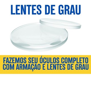 Par Lentes para colocar seu grau completo óculos Miopia, Hipermetropia, astigmatismo, etc
