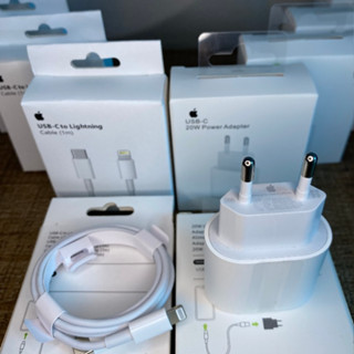 kit carregador iphone turbo 20w fonte e cabo carregador completo iphone