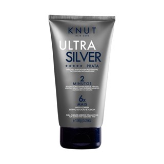 Máscara Matizadora Profissional Ultra Silver Prata - Efeito Prateado 150g
