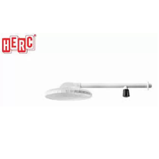 Chuveiro Ducha Fria Herc "8" 30cm 1/2P Com Braço c/ Registro - Herc