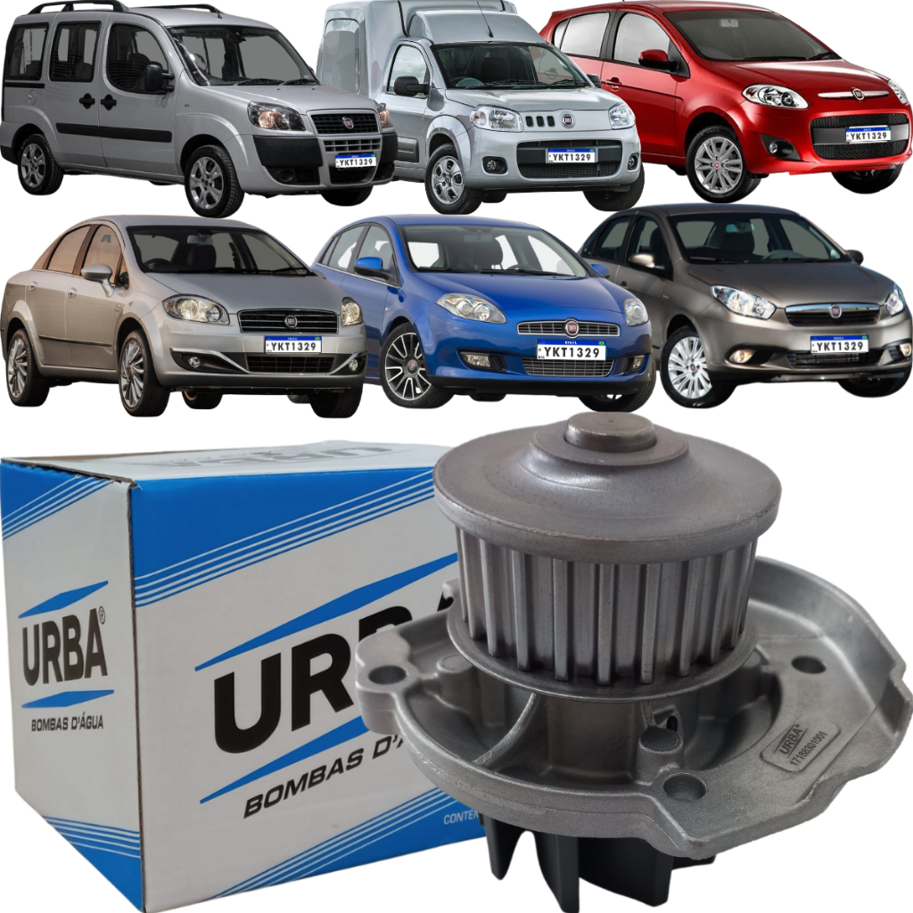 Bomba D'Água Urba Doblo Bravo Fiorino Siena Linea Novo Palio em Oferta na Shopee