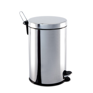 Lixeira Com Pedal E Balde Brinox Decorline 5 Litros Aço Inox