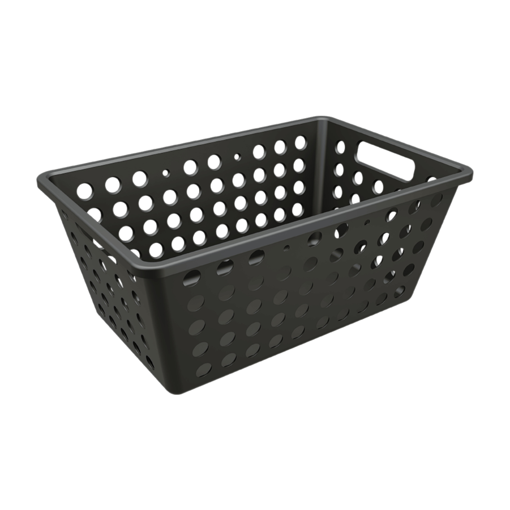 Cesta Organizadora Coza One Maxi 12,9 Litros Preto em Oferta na Shopee