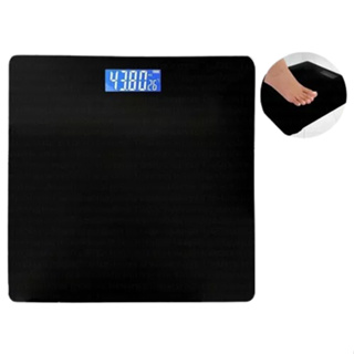 Balança Digital De Banheiro Quadrada 180kg Vidro Temperado em Oferta na Shopee