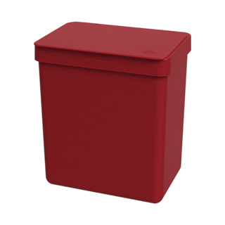 Lixeira Coza Single 2,5 Litros Vermelho Bold