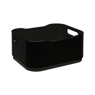 Cesta Organizadora Pequena Coza - Fit 18,5x15x8 cm Preto