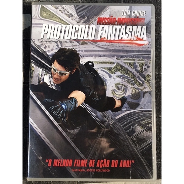 Dvd Missão Impossível Protocolo Fantasma