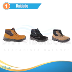 Bota Segurança Bracol bico PVC BAE CA 40872 Castor/Titanium/Preto Distribuidora Galante