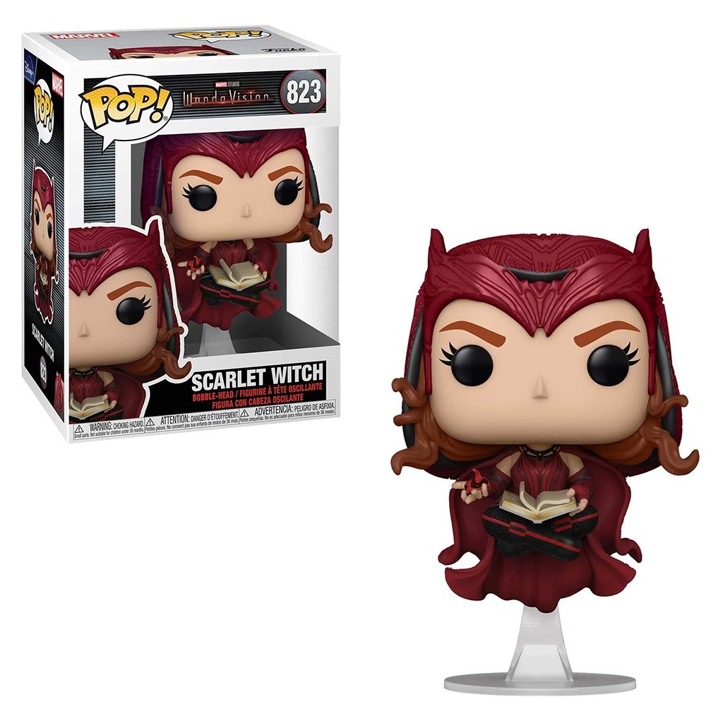 FUNKO POP MARVEL THE WANDAVISION - SCARLET WITCH 823 NOVO ORIGINAL