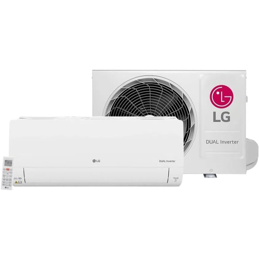 Ar Condicionado Split LG 12000 BTUs Dual Inverter Voice Frio 220V S4-Q12JA315