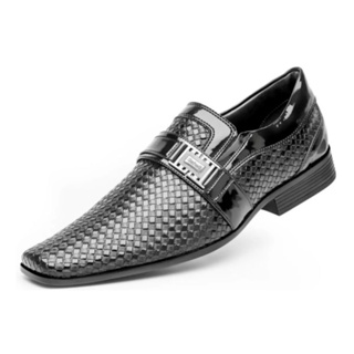 Sapato Social Masculino Couro Verniz Macio e confortável Promoção em Oferta na Shopee