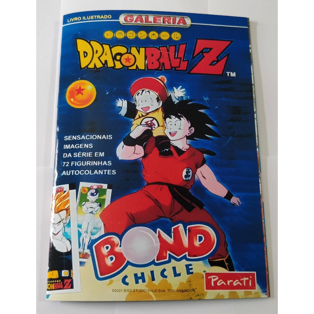 Álbum Dragon Ball Z - Fase Freeza - Bond Chicle em Oferta na Shopee