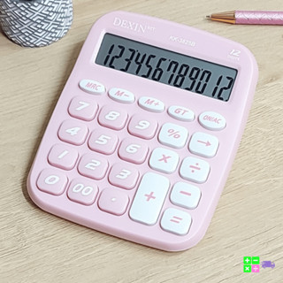 Calculadora Varias Cores Compacta Ideal para Mesa de Escritorio