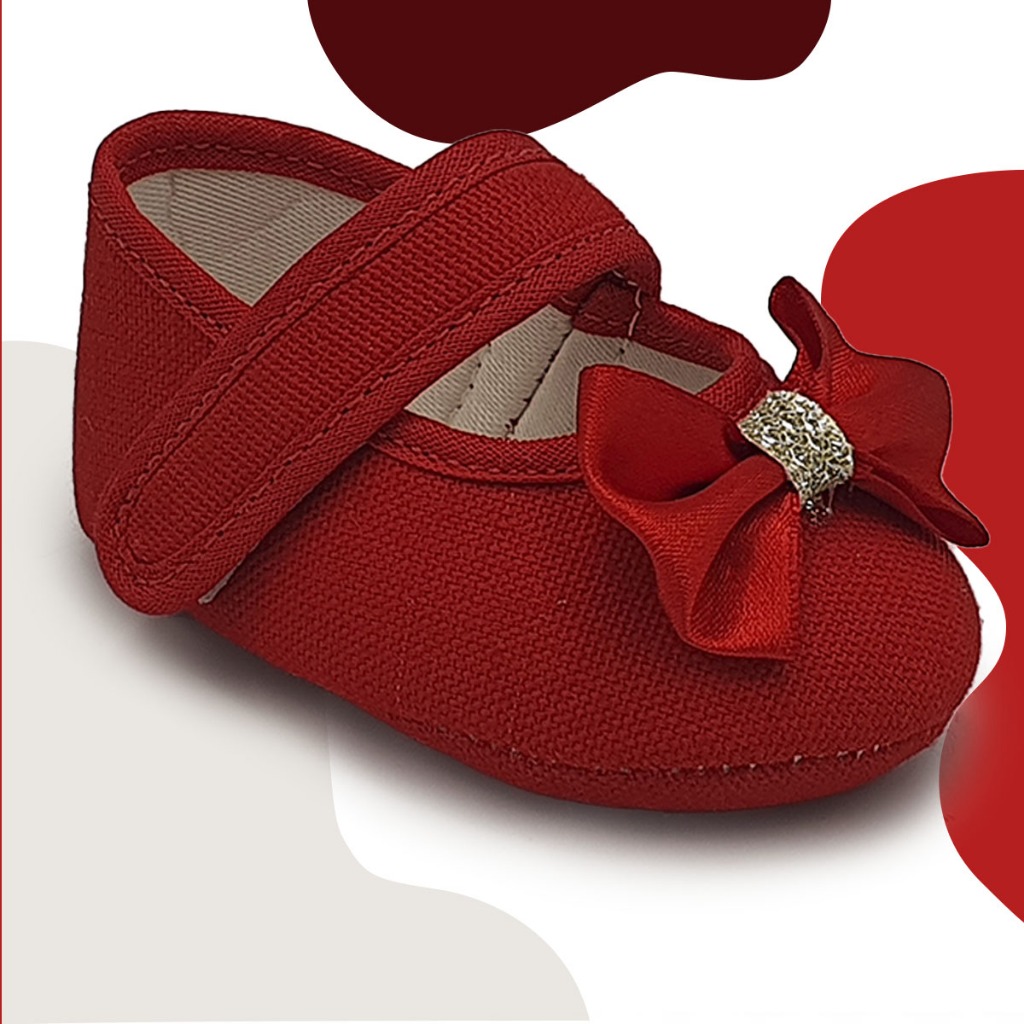 Sapatilha de bebê recém nascido confortável