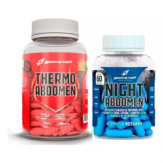 Thermo Abdomen - Diurno E Noturno - 180 Caps - Bodyaction