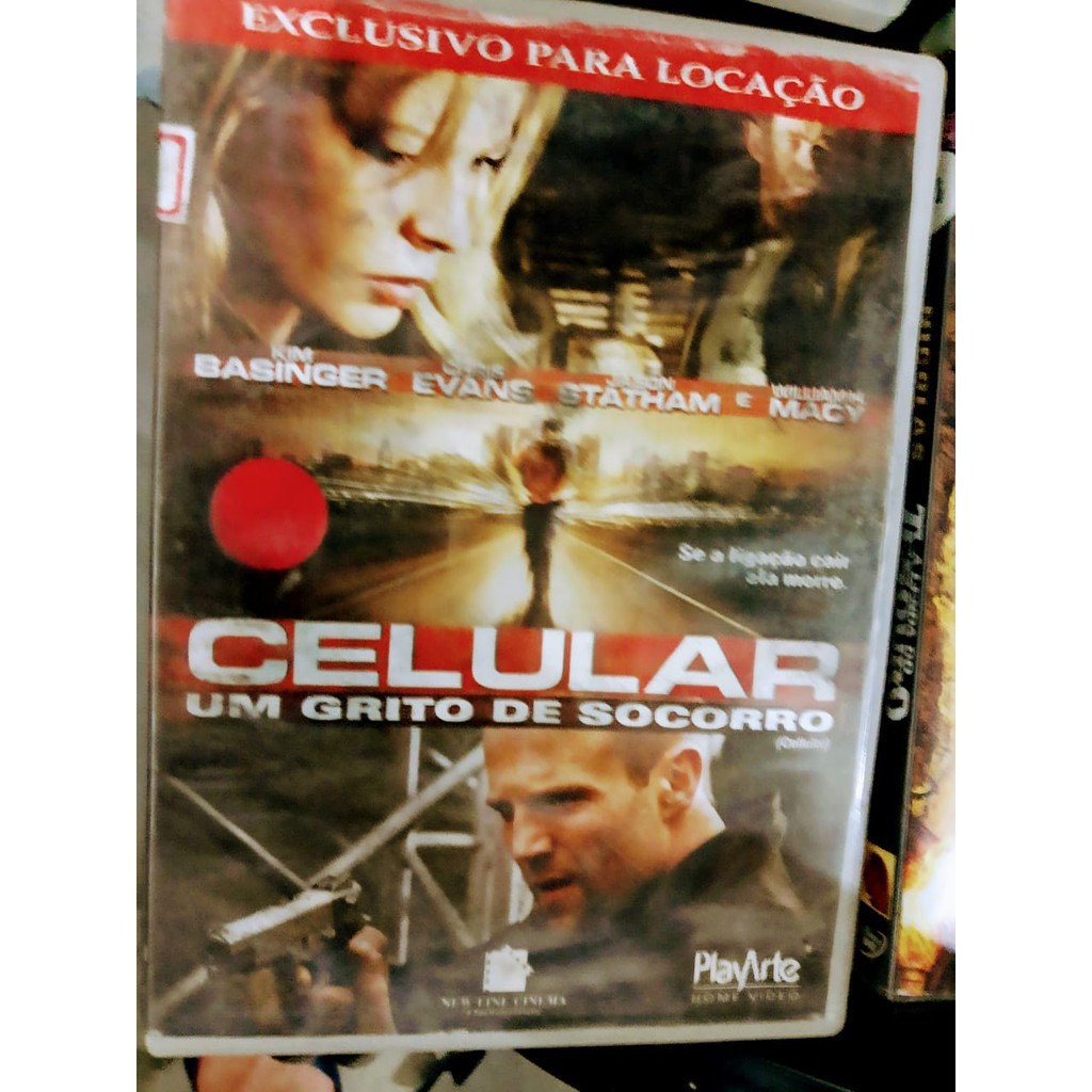 Dvd Celular Um Grito De Socorro Kim Basinger Jason Atatham O