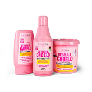 Kit Desmaia Cabelo Anti Frizz E Volume Forever Liss