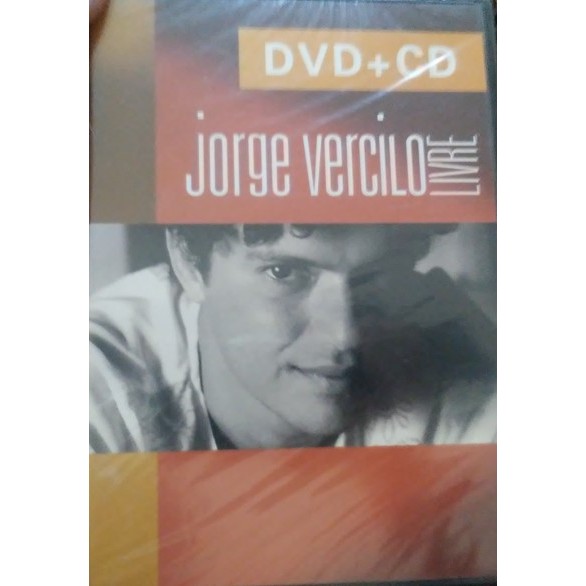 DVD JORGE VERCILO LIVRE (CD + DVD NOVO LACRADO DE FABRICA)