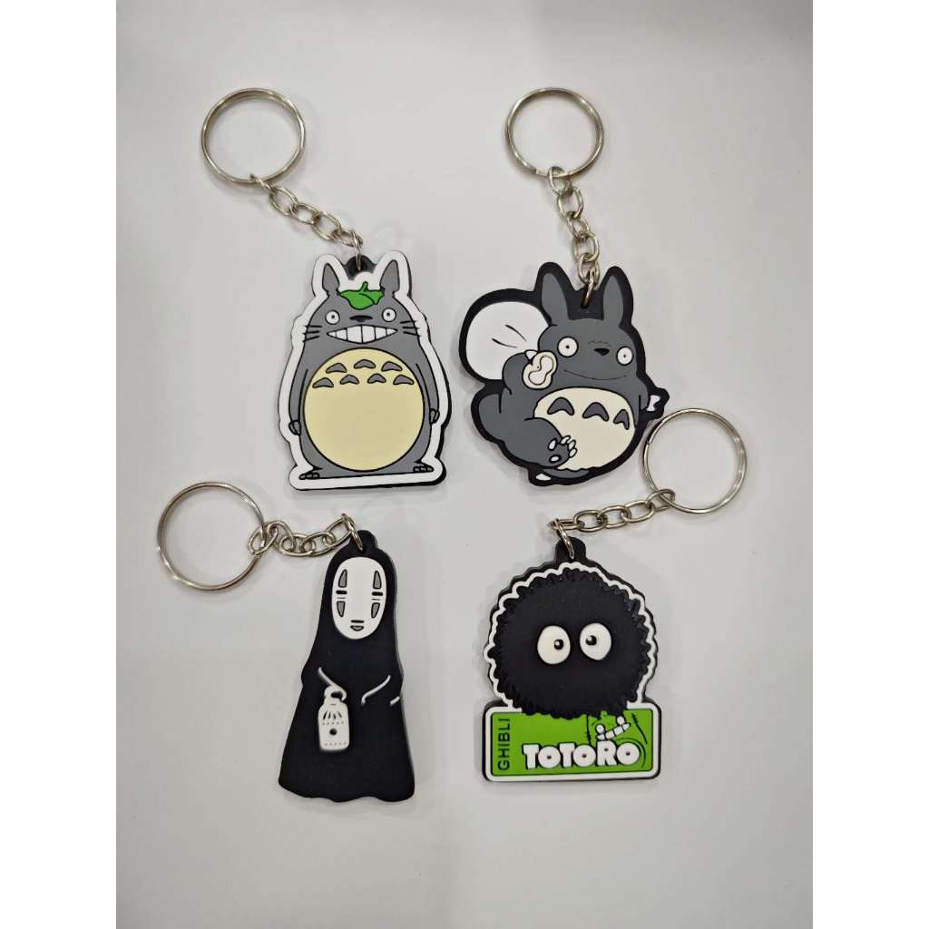 Chaveiro Emborrachado Studio Ghibli - Totoro/ A Viagem de Chihiro em Oferta na Shopee