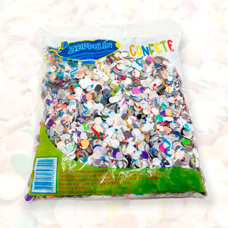 Kit Com 50 Pacotes De 80g - Confetes Para Carnaval e Festas